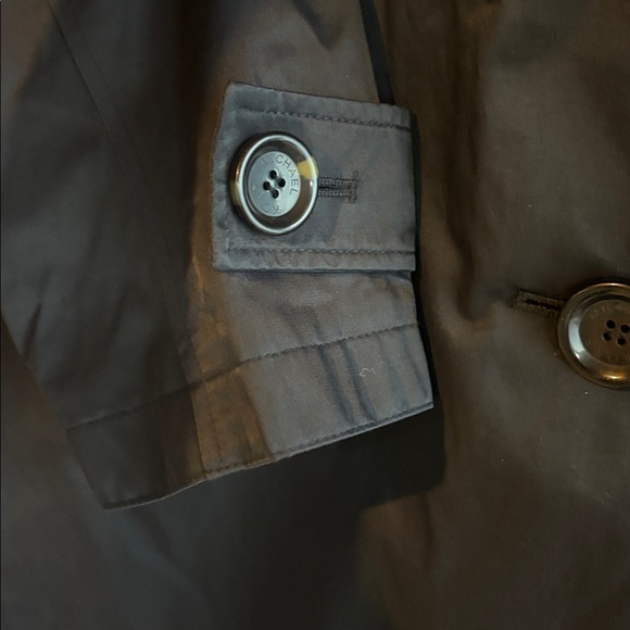 Michael Kors Trench Coat Black Medium - Picture 8 of 10